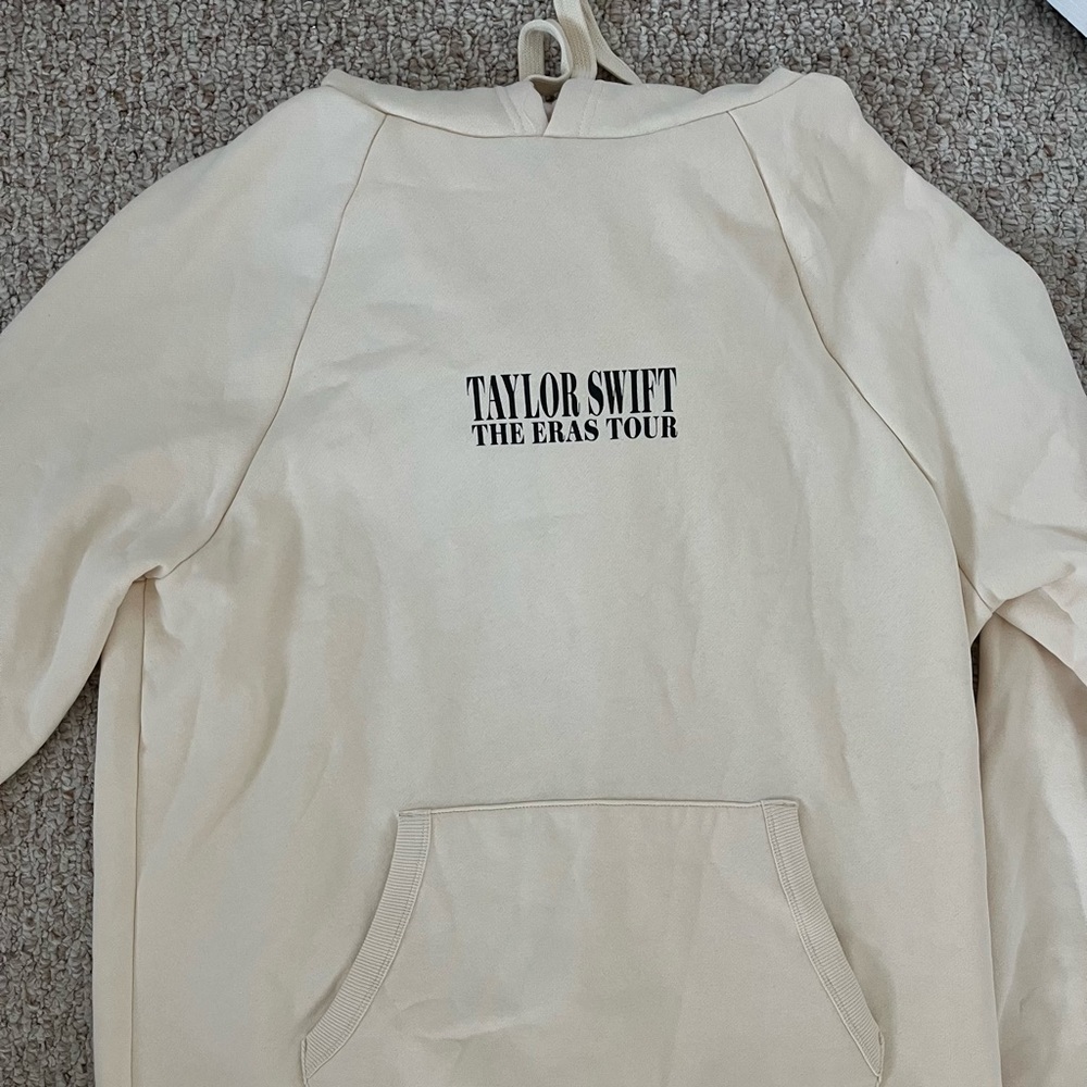 TAYLOR SWIFT - ERAS TOUR - Concert Merch Almond Hoodie - SIZE M